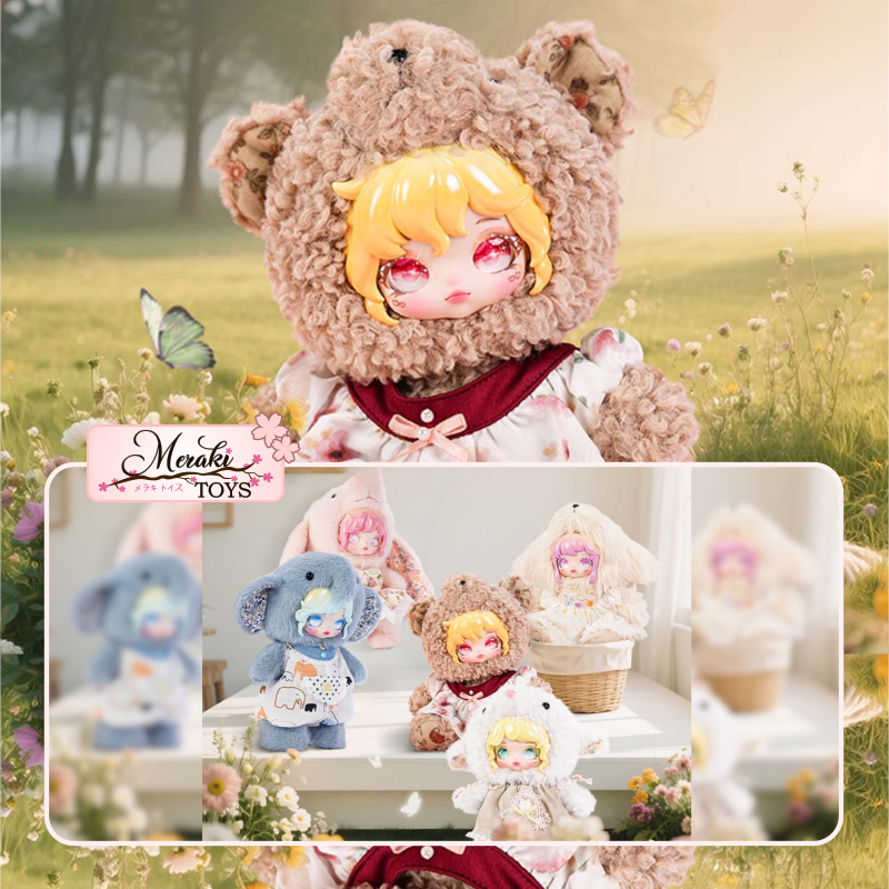 Dumia Animal Waltz Plush Keychain