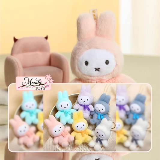 Miffy Macaron Series 1 Plush Keychain