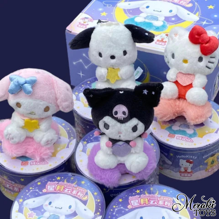 Sanrio Characters Star, Moon And Cloud Plush